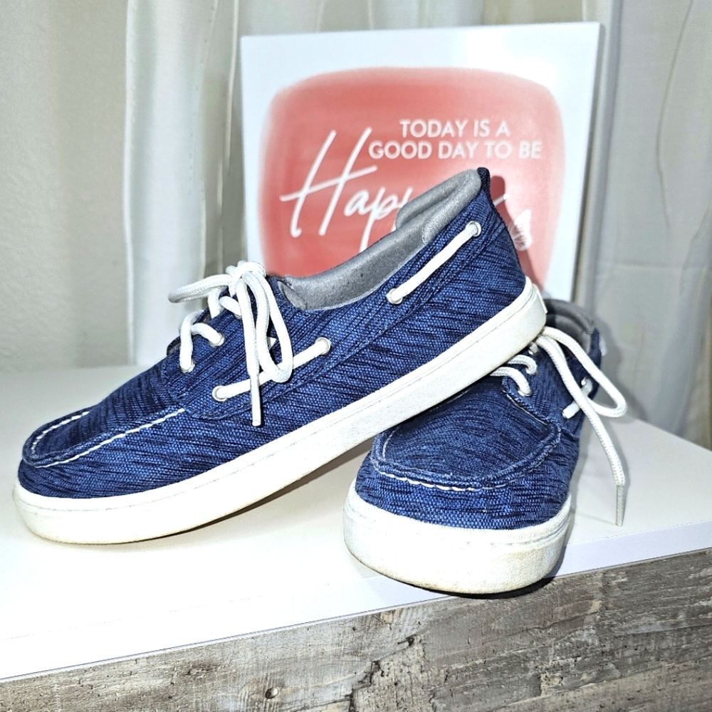 SPERRY - Blue Boat Shoes, Kid 6 / Women 38